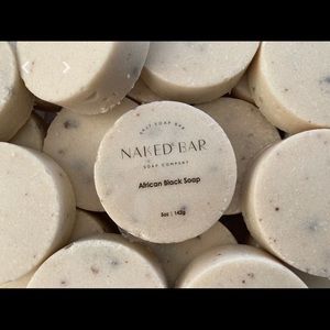 African Black Soap Salt Bar